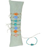 Lot de 35 Bracelets Poissons à pois et Tortues